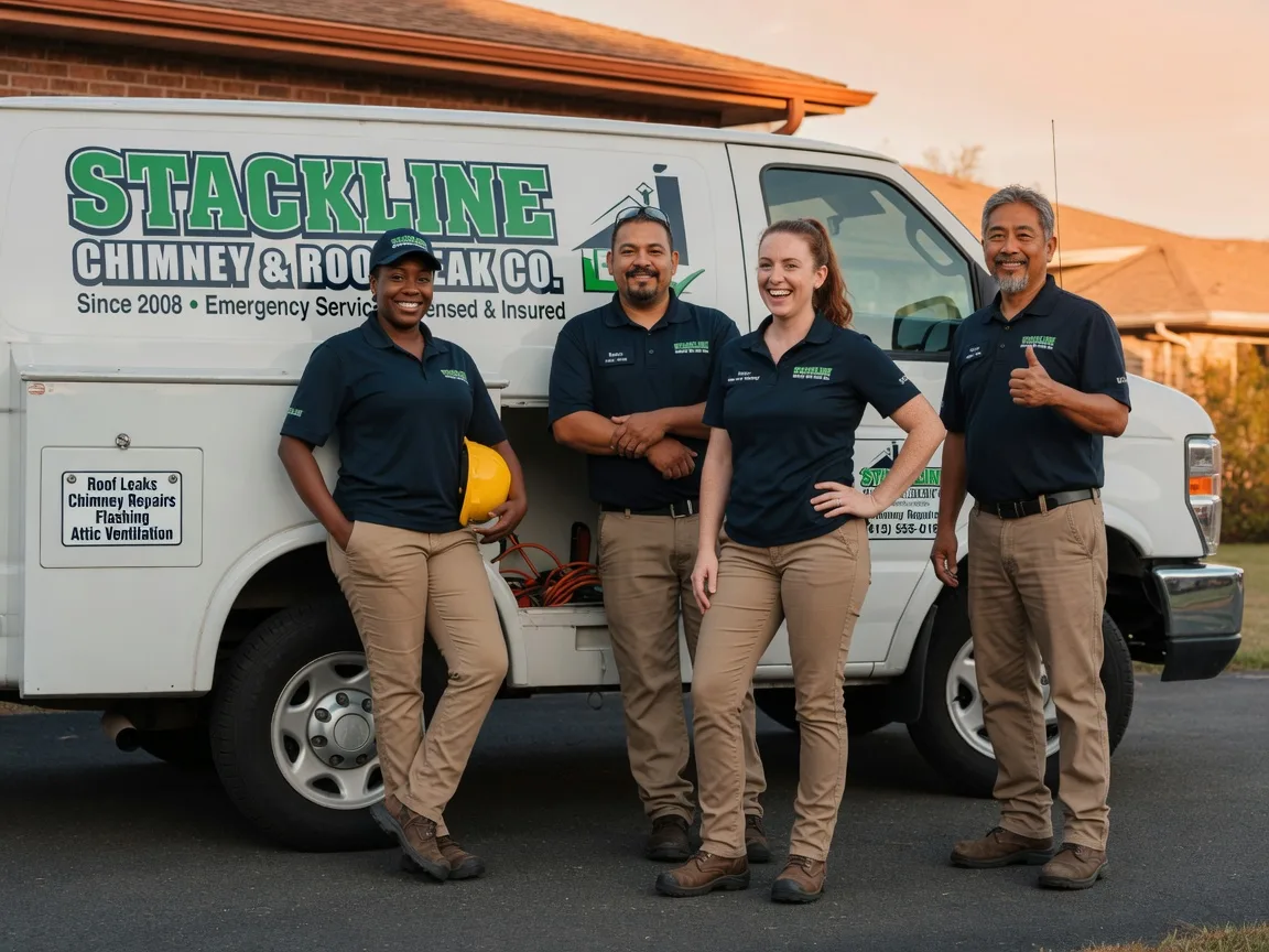 Chimney flashing repair company in Castle Rock, WA